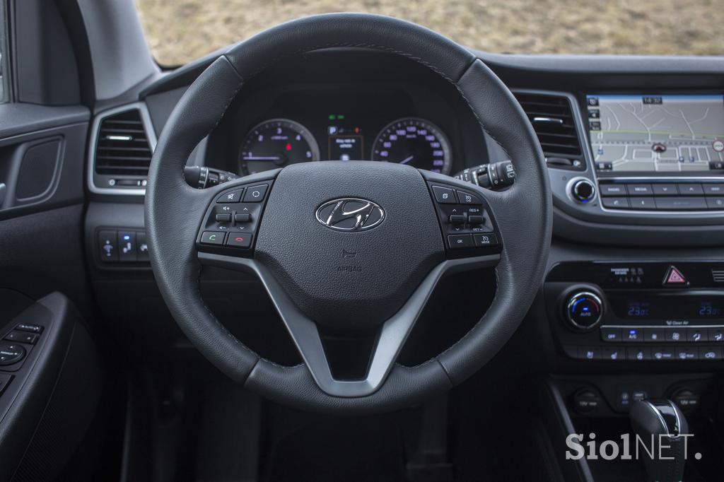 Hyundai tucson 1.7 CRDi HP - test
