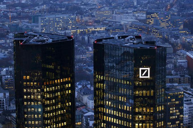 Nemško gospodarstvo je lokomotiva Evrope, toda ima tudi šibko točko - majavo Deutsche Bank.  | Foto: Reuters
