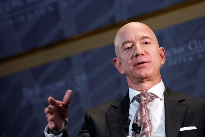 Samo letos se je premoženje ustanovitelja in prvega moža Amazona povečalo za 75 milijard ameriških dolarjev. | Foto: Reuters