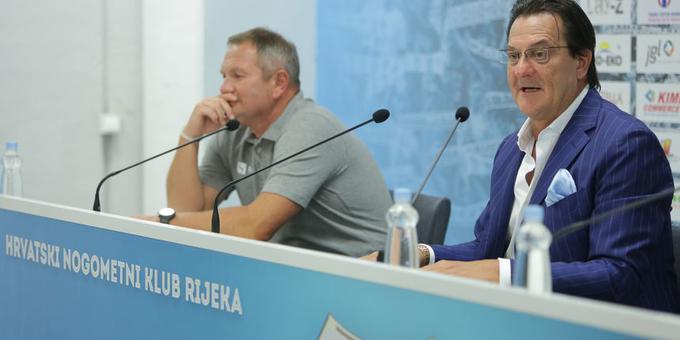 Predsednik Rijeke Damir Mišković je napovedal, da bo do 22. decembra pripravil potrebno dokumentacijo, s pomočjo katere bi postal 70-odstotni lastnik kluba.  | Foto: Twitter - Voranc