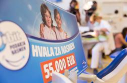 Orbit podaril 55 tisoč evrov za specialistično otroško zobozdravstvo
