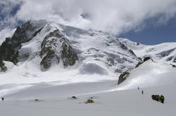 Nesreča na Mont Blancu: tveganje, ki se ga mora zavedati vsak alpinist