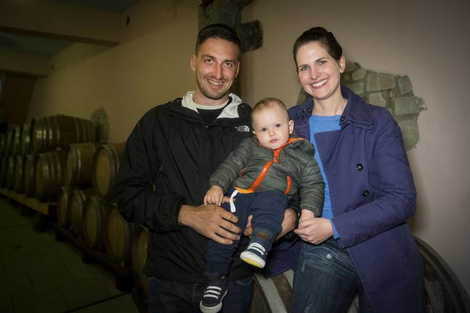 Po najmlajšem članu družine, desetmesečnem Filipu, so poimenovali najnovejšo linijo vin. | Foto: Ana Kovač