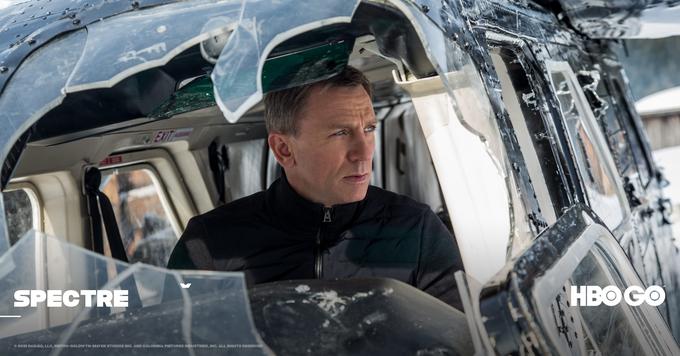 Po uničenju poveljstva tajne službe MI6 James Bond prestreže kodirano sporočilo, ki ga po poteh lastne preteklosti vodi v osrčje skrivne organizacije Spectre. • Premiera: v nedeljo, 28. 2., ob 20. uri na HBO.* │ Film je že na voljo tudi na HBO OD/GO. | Foto: 