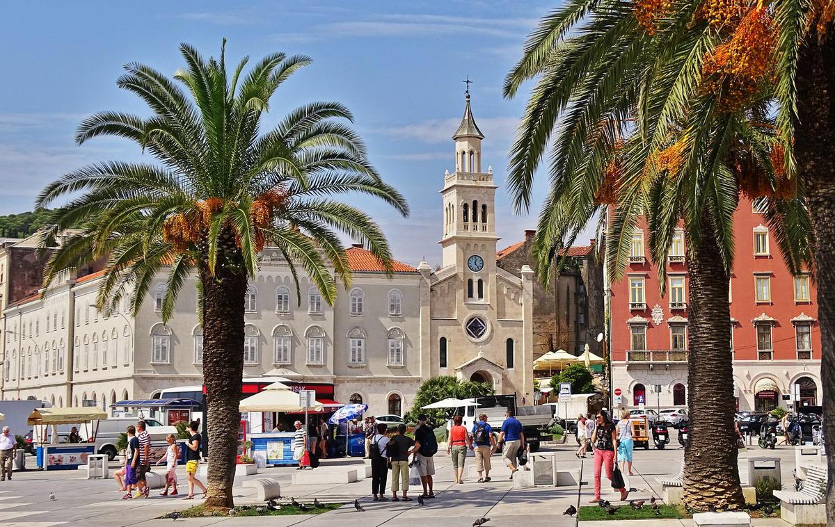 Split Dalmacija Hrvaška | Na Hrvaškem vrhunec zdajšnjega vala okužb pričakujejo v avgustu. | Foto Pixabay