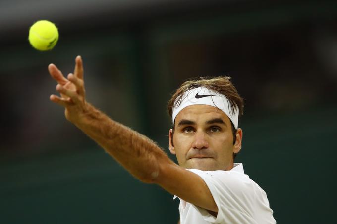Roger Federer ni mogel verjeti svojim očem. | Foto: 