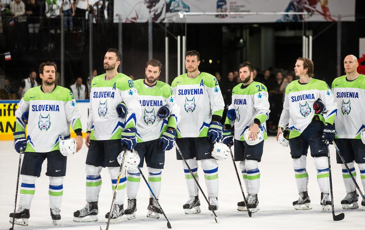 Slovenija Francija hokej | Foto Vid Ponikvar