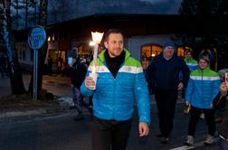 Slovenska bakla širila olimpijski duh