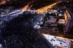 Zmaga protestnikov v Romuniji