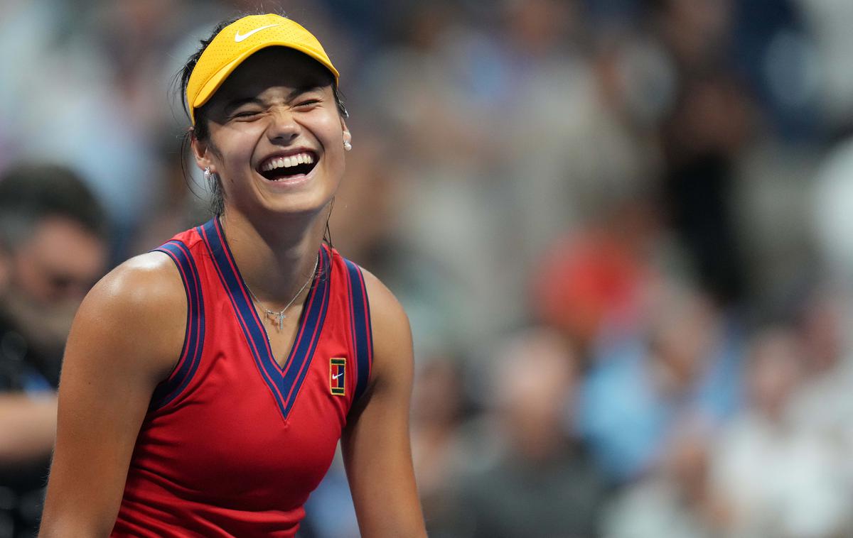 Emma Raducanu | Osemnajstletna Britanka Emma Raducanu bo debitirala na turnirju, ki so mu v svetu tenisa nadeli naziv "peti grand slam".  | Foto Reuters