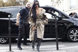 Kim Kardashian zaradi ropa v Parizu odpustila glavnega varnostnika