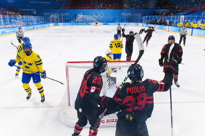 Kanadčanke so povsem nadigrale Švedinje. | Foto: Guliverimage/Vladimir Fedorenko