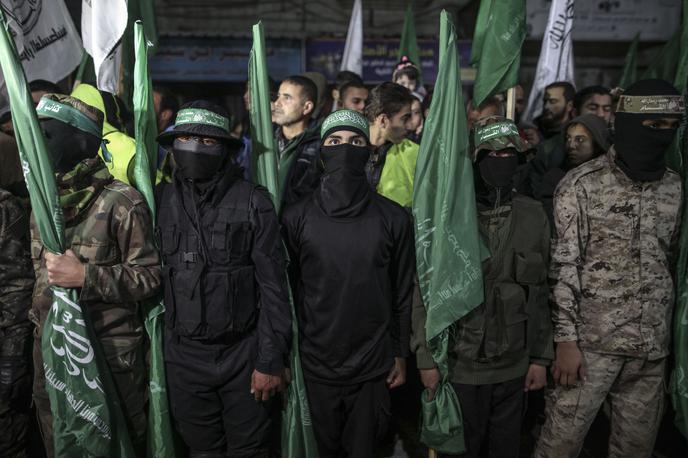 Hamas | Hamasovci so med terorističnim napadom 7. oktobra lani, v katerem so ubili 1.139 oseb, med njimi 36 otrok, številne ženske pa posilili, zajeli tudi okoli 250 talcev, med katerimi je bilo 30 otrok.  | Foto Guliverimage