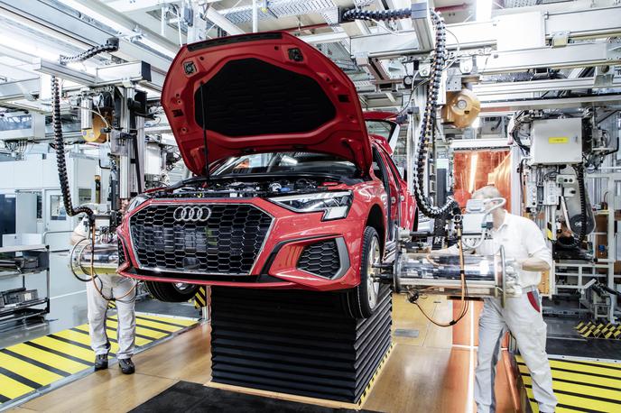 audi A3 | Audi je v Ingolstadtu posebej za A3 postavil novo karosernico.  | Foto Audi