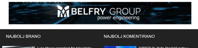 V Sloveniji je v zadnjih tednih že mogoče opaziti tudi oglase za Belfry Group. | Foto: 