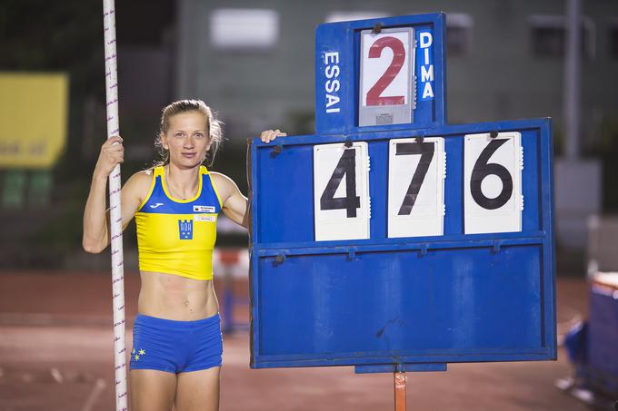 Šutejeva je za konec sezone skočila še nov državni rekord. Na ekipnem prvenstvu v atletiki je preskočila 4,76 m. | Foto: Peter Kastelic/AZS