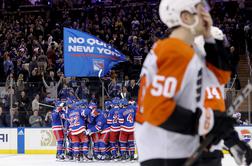 New York Rangers kot prvi do stotice