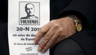 Španski parlament potrdil izkop Francovih posmrtnih ostankov
