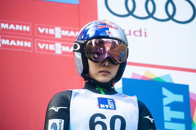 Sara Takanaši | Sara Takanaši je zmagovalka tekme celinskega pokala v Innsbrucku. | Foto Sportida