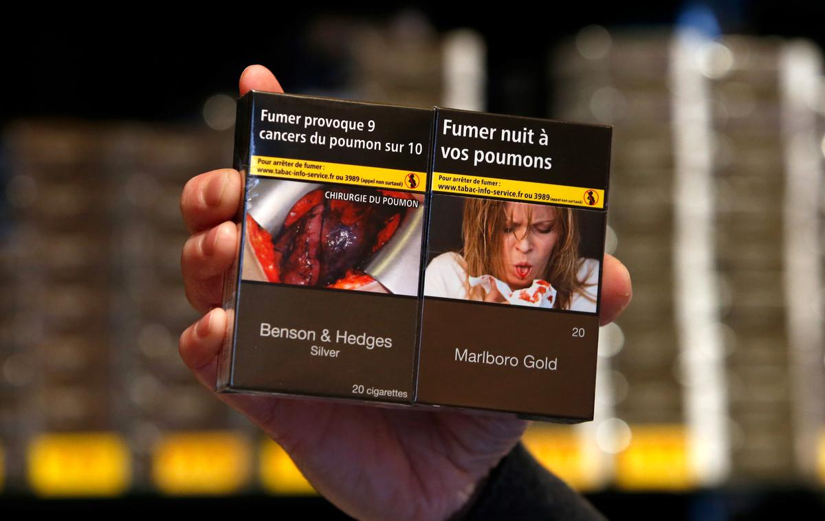 cigarete tobak enotna embalaža | Foto Reuters