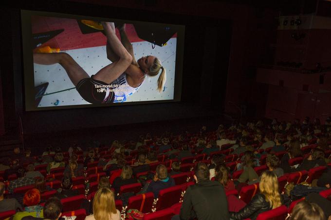 Film Stena: Vzpon do zlata je premiero doživel na Festivalu gorniškega filma 14. februarja | Foto: Igor Kuster