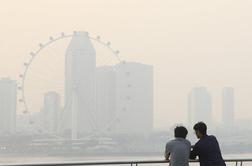Onesnaženost zraka v Singapurju največja od leta 1997