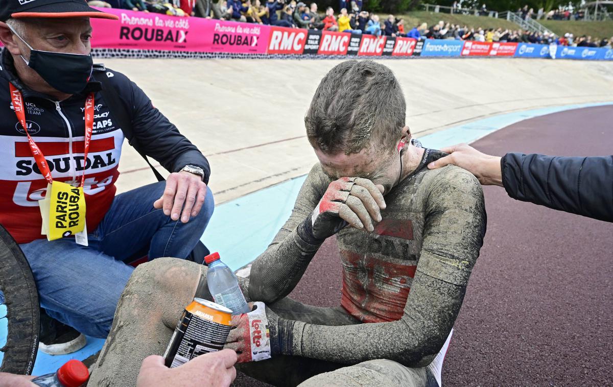 Vermeersch Florian Paris Roubaix | 22-letni Belgijec Florian Vermeersch je bil eden osrednjih akterjev blatnega kolesarskega spektakla Pariz−Roubaix.   | Foto Guliverimage