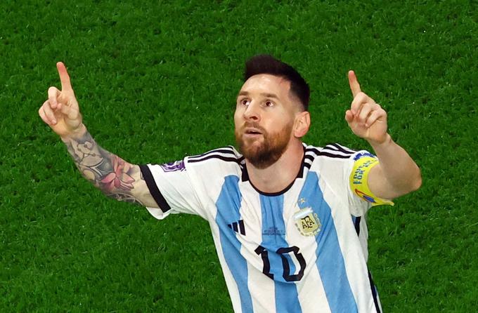 Lionel Messi pri 35 letih igra verjetno svoje zadnje svetovno prvenstvo v karieri. | Foto: Reuters