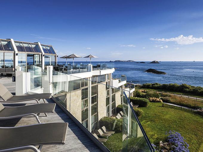 Valižansko reprezentanco gosti hotel na spektakularni obali Bretanje. | Foto: spletne strani hotelov