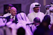 Gianni Infantino, šejk Tamim bin Hamad al-Thani, Katar 2022