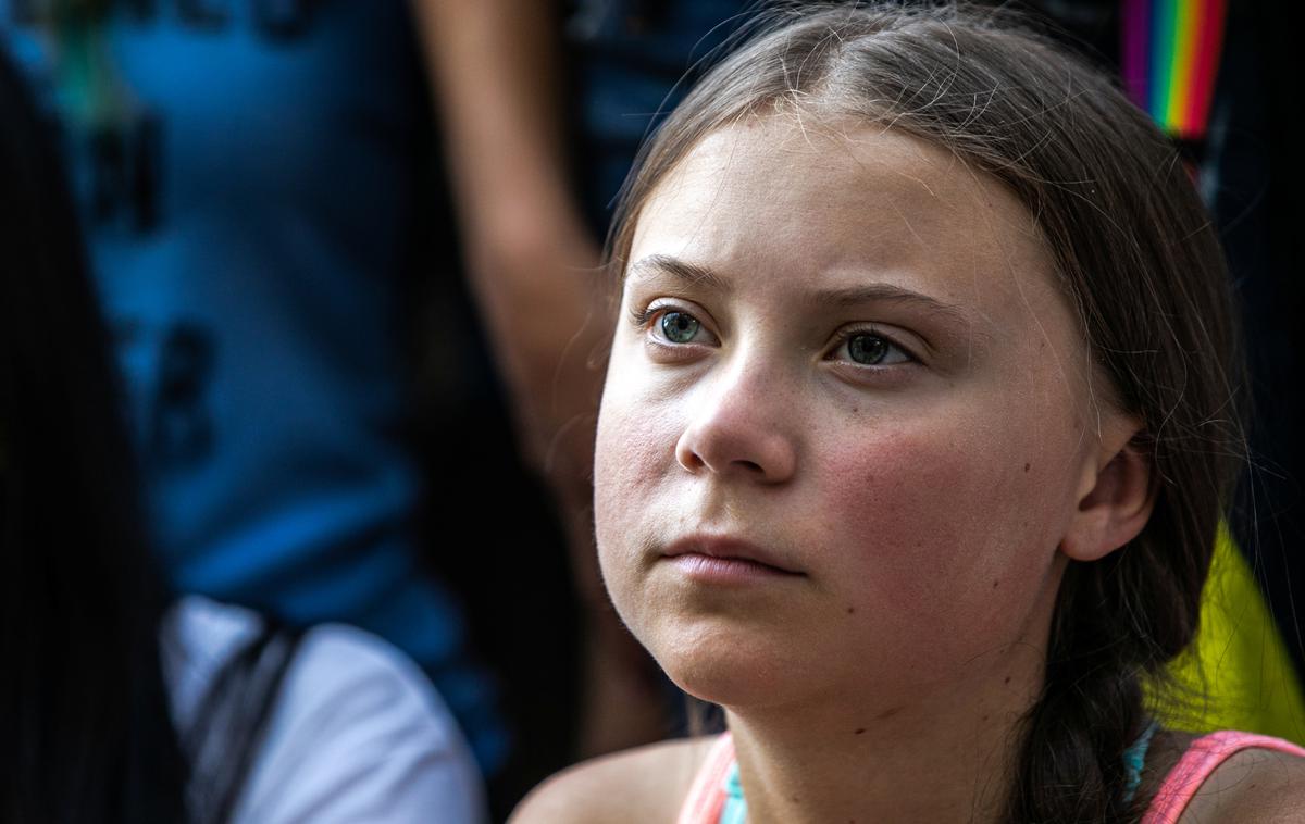 Greta Thunberg | Okoljska aktivistka Greta Thunberg je ameriškim politikom sporočila, naj se vzdržijo pohval na njen račun, če v boju proti podnebnim spremembam ne nameravajo storiti nič. | Foto Reuters