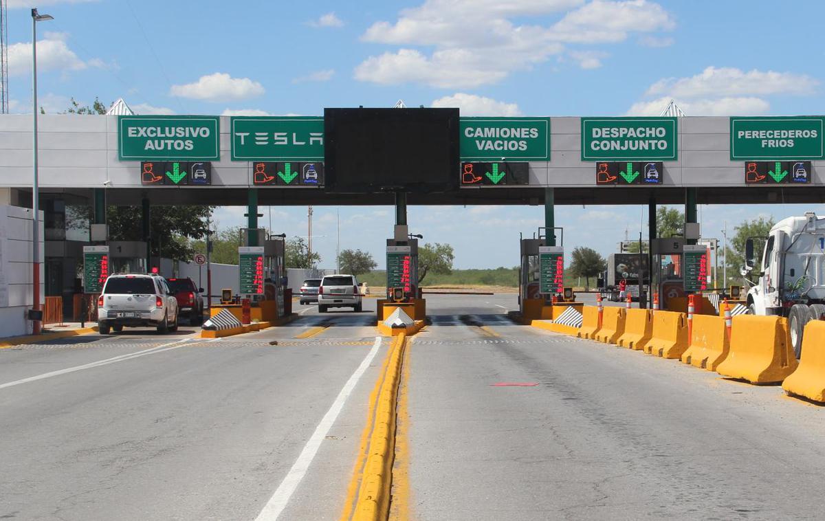 Tesla mejni prehod Mehika | Tako je videti mejni prehod Colombia Solidarity med Teksasom in mehiško državo Nuevo Leon. | Foto Codefront
