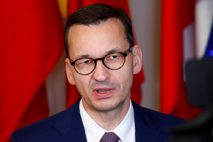 Potem ko so v Evropski komisiji ugotovili, da Poljska ni zmanjšala njihovih pravnih pomislekov, so uvedli naslednjo fazo za ugotavljanje kršitev. Na fotografiji poljski premier Mateusz Morawiecki. | Foto: Reuters