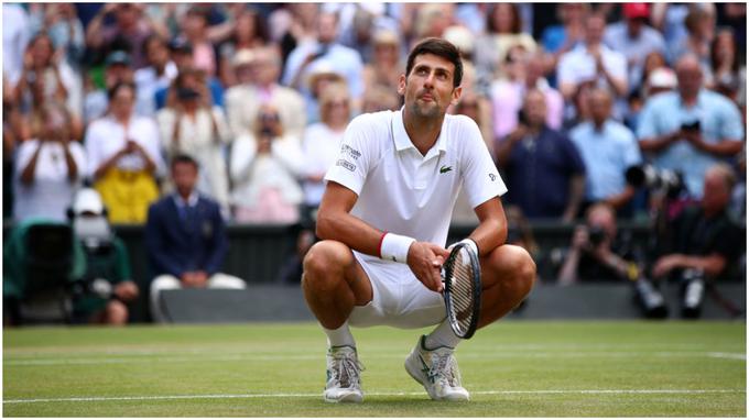 Nazadnje je Rogerju Federerju "zagrenil" življenje Novak Đoković, ki je v finalu Wimbledona rešil dve zaključni žogi. | Foto: Getty Images