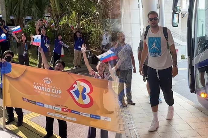Luka Dončić thumb | Slovenski košarkarji so že prispeli na Okinavo, kjer jih v soboto čaka prva tema svetovnega prvenstva Za uvod se bodo pomerili z izbrano vrsto Venezuele.