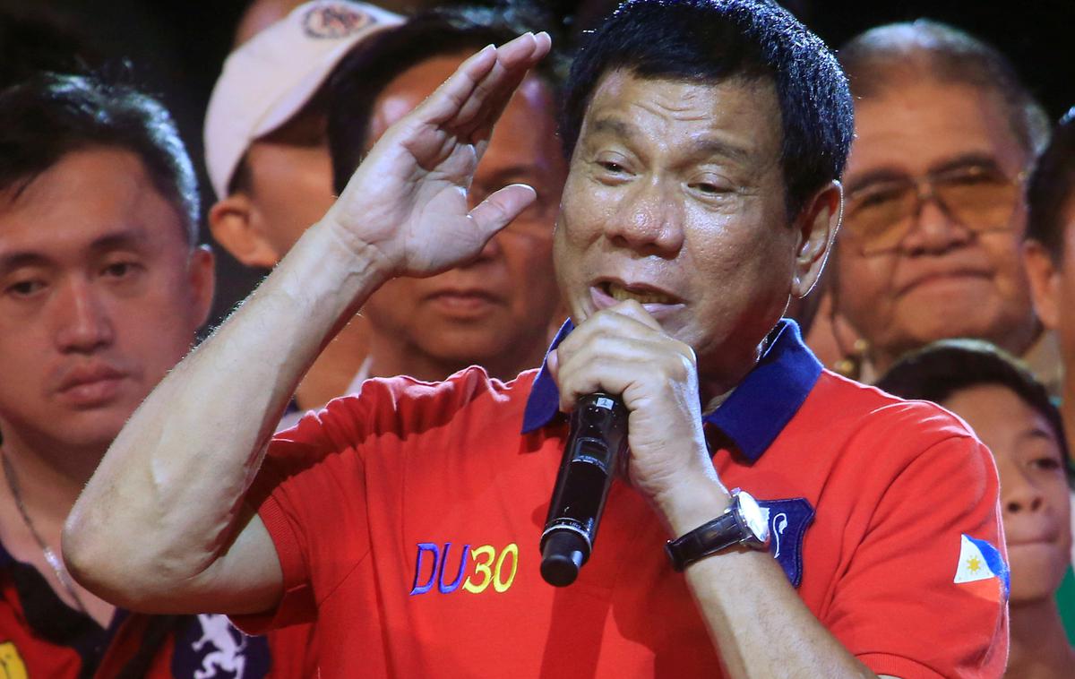 Rodrigo Duterte Filipini | Foto Reuters