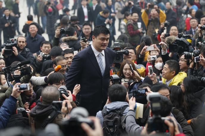 Yao Ming | Yao Ming je kitajsko reprezentanco označil za lenuhe. | Foto Reuters