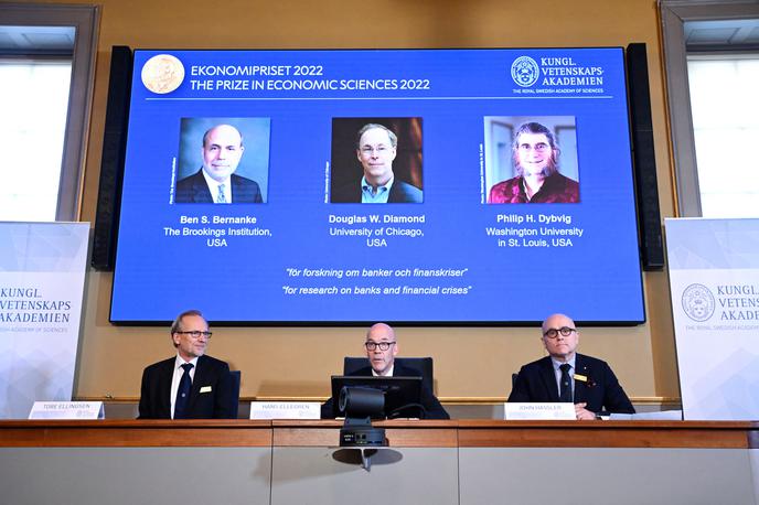 Nobelova nagrada za ekonomijo | Z razglasitvijo današnjih nagrajencev se je sklenil teden razglasitve letošnjih Nobelovih nagrad. | Foto Reuters