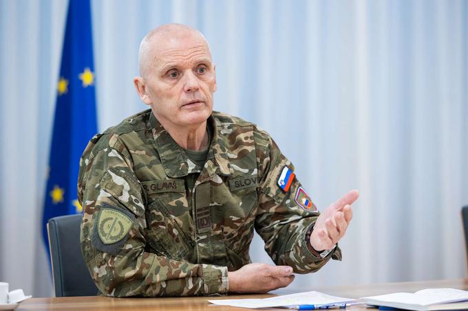 Robert Glavaš, načelnik generalštaba Slovenske vojske | Foto: STA/Katja Kodba