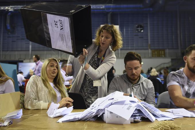 Volilno pravico je imelo rekordnih 46,5 milijona volivcev. | Foto: Reuters