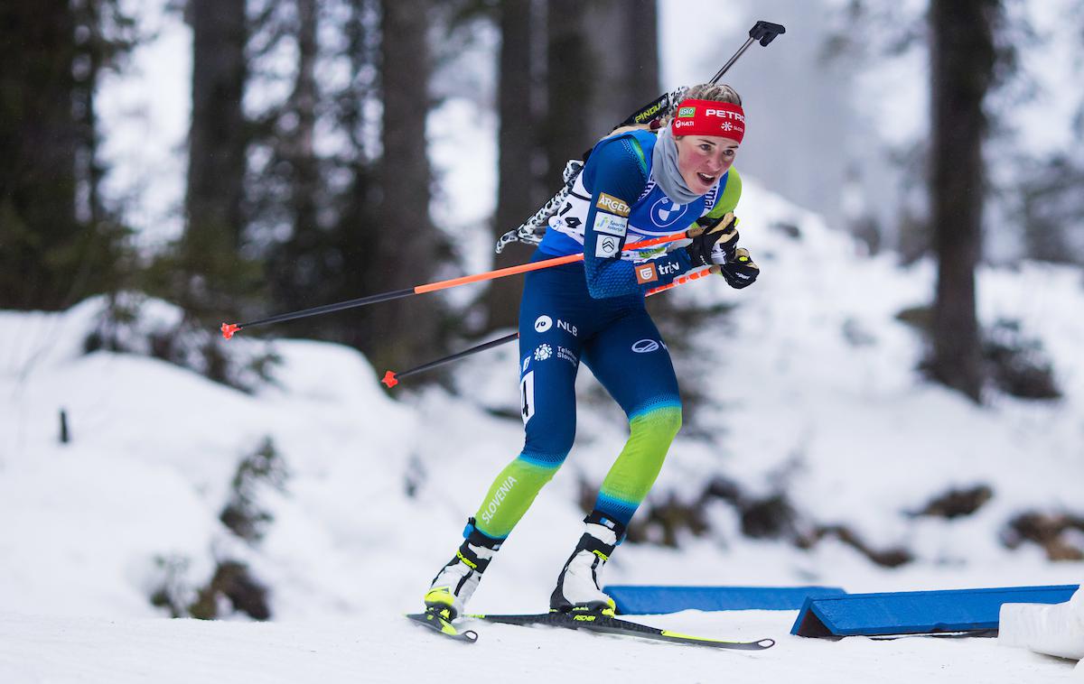 Pokljuka biatlon mešane štafete Anamarija Lampič | Anamarija Lampič je svojo prvo biatlonsko sezono sklenila z naslovom državne prvakinje. | Foto Grega Valančič/Sportida