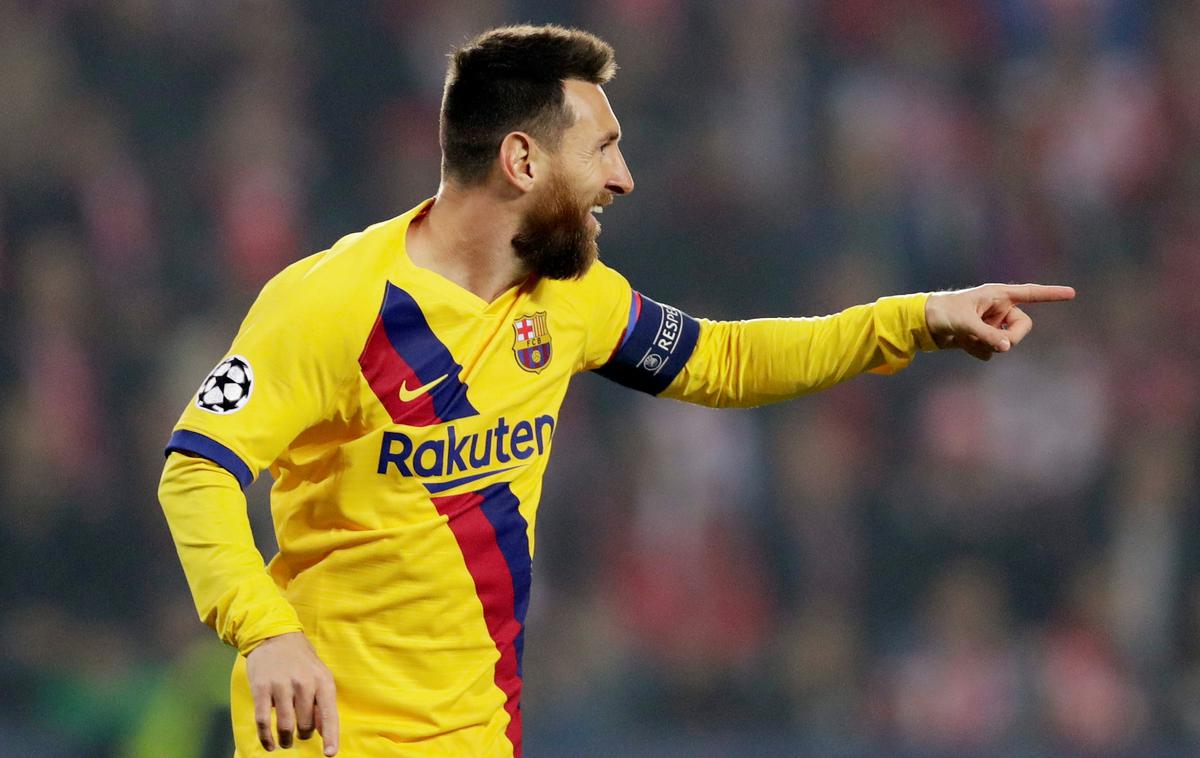 Lionel Messi | Lionel Messi je postavil tudi nov rekord, kar se tiče zadetkov v skupinskem delu lige prvakov. Povečal je naskok pred tekmeci. Po novem se lahko pohvali s 66 zadetki. Ronaldo jih je dal 62, Karim Benzema pa 43.  | Foto Reuters