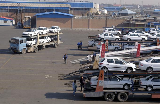 Iran je po odpravi embarga oziroma sankcij znova postal zanimiv za zahodne avtomobilske znamka. Gre za pomemben in razmeroma velik trg v regiji. | Foto: Reuters