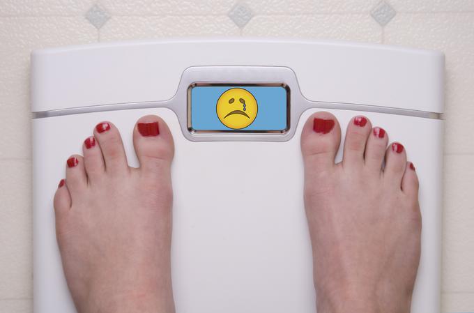 Pri ženskah za 4,6 odstotne točke povišan indeks telesne mase na letni ravni prinese za 3.700 evrov nižjo plačo, kaže raziskava, ki so jo opravili v Veliki Britaniji. | Foto: 