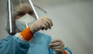 V Sloveniji okužbo potrdili že pri 200 tisoč ljudeh