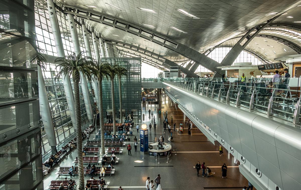 Najslabše ocenjena svetovna letališča | Katarsko mednarodno letališče Hamad velja za najbolje ocenjeno svetovno letališče. | Foto Shutterstock