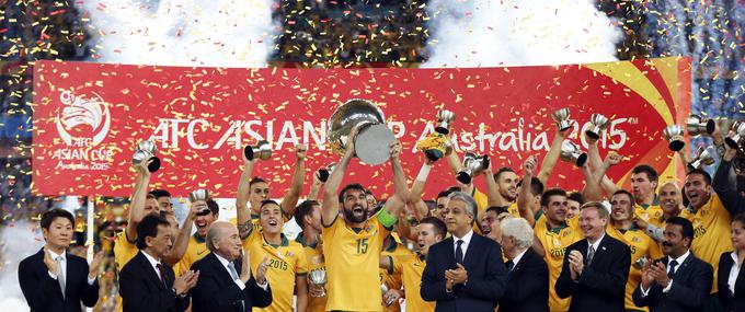 Avstralija je leta 2015 gostila azijsko prvenstvo in postala prvak. | Foto: Reuters