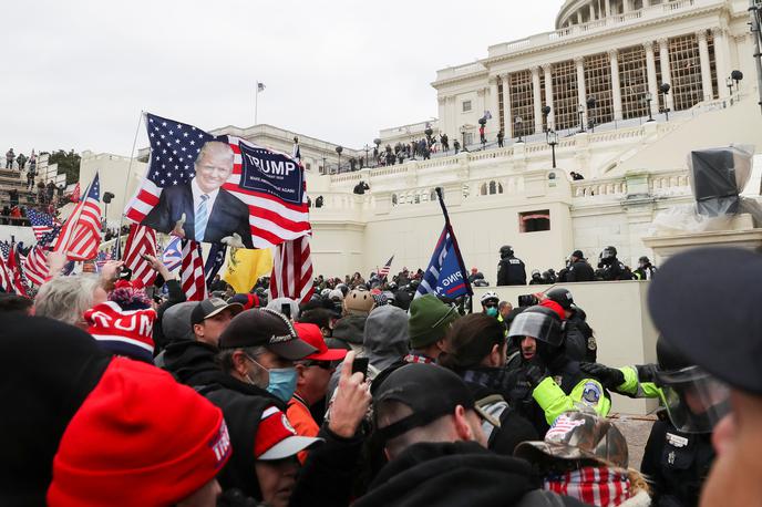 Nemiri v Washingtonu | Foto Reuters