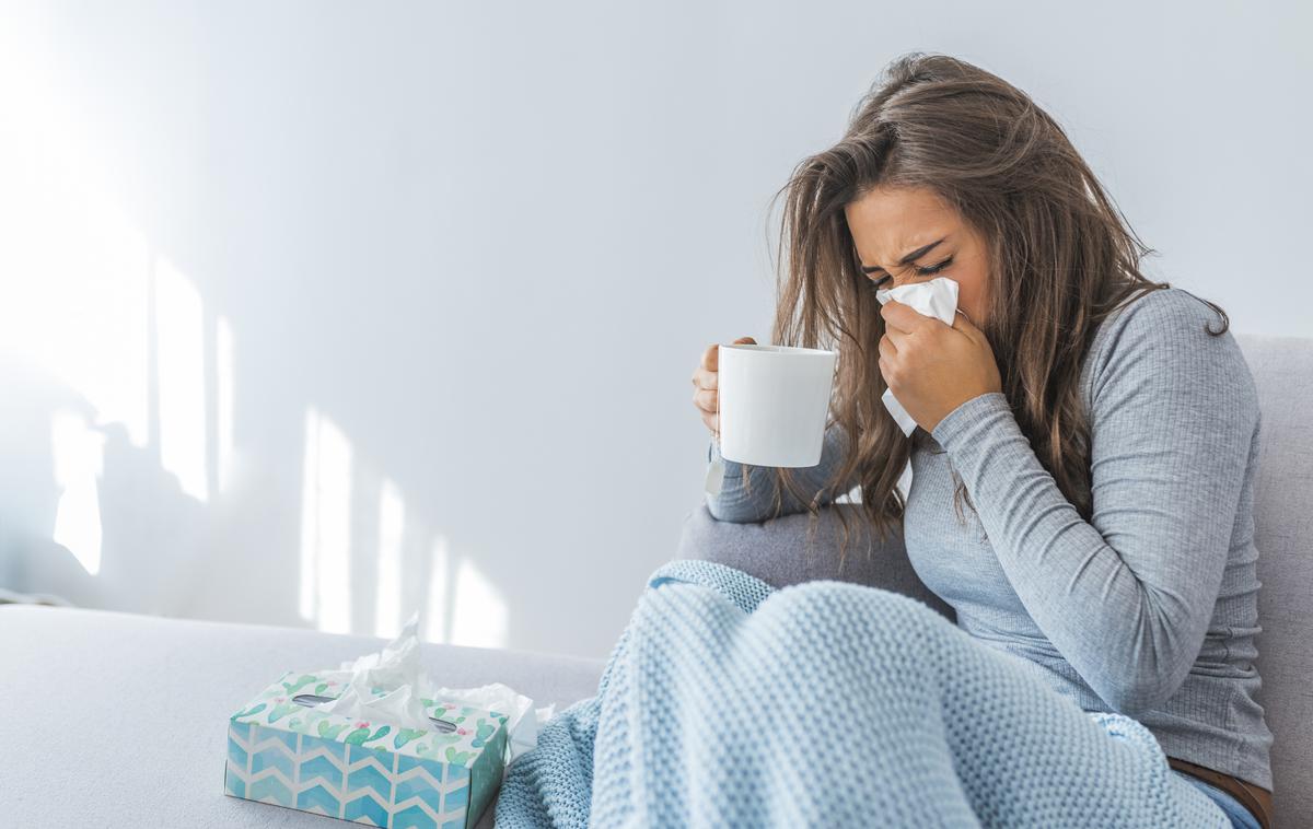 prehlad, gripa, bolezen | Foto Getty Images