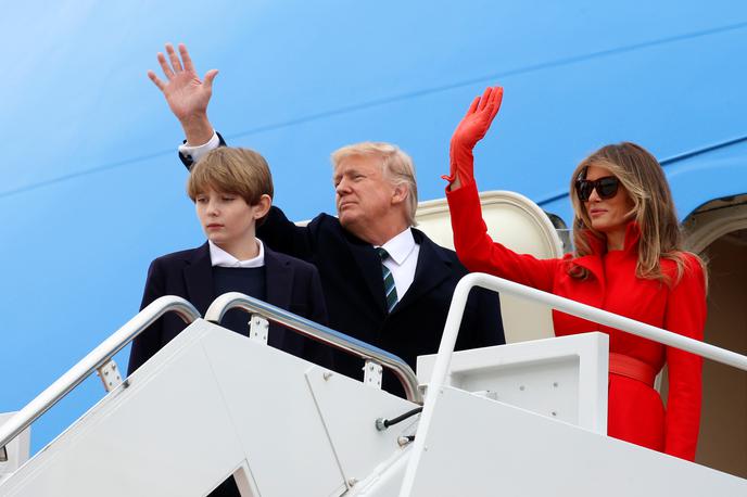 Donald Trump Melania Trump Barron Trump | Foto Reuters